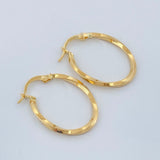 Candongas Deis 1.2gr / 1 in / Oro Amarillo 18K &