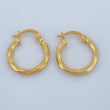 Candongas Deis 1.1gr / 3/4 in / Oro Amarillo 18K &