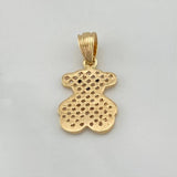 Dije Oso Ts 1.75g / 3/4 in Oro Amarillo 18K