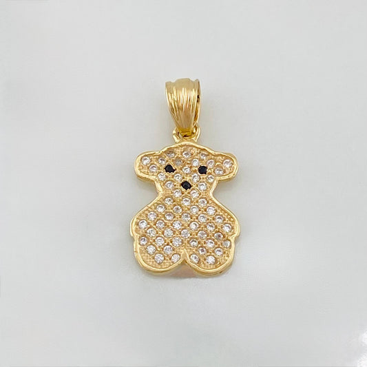 Pendant Bear Ts 1.75g / 3/4 in Yellow Gold 18K
