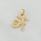 Dije Fe 1.1g / 3/4 in Oro Amarillo 18K