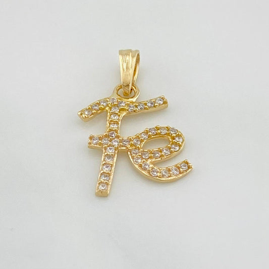 Pendant Fe 1.1g / 3/4 in Yellow Gold 18K