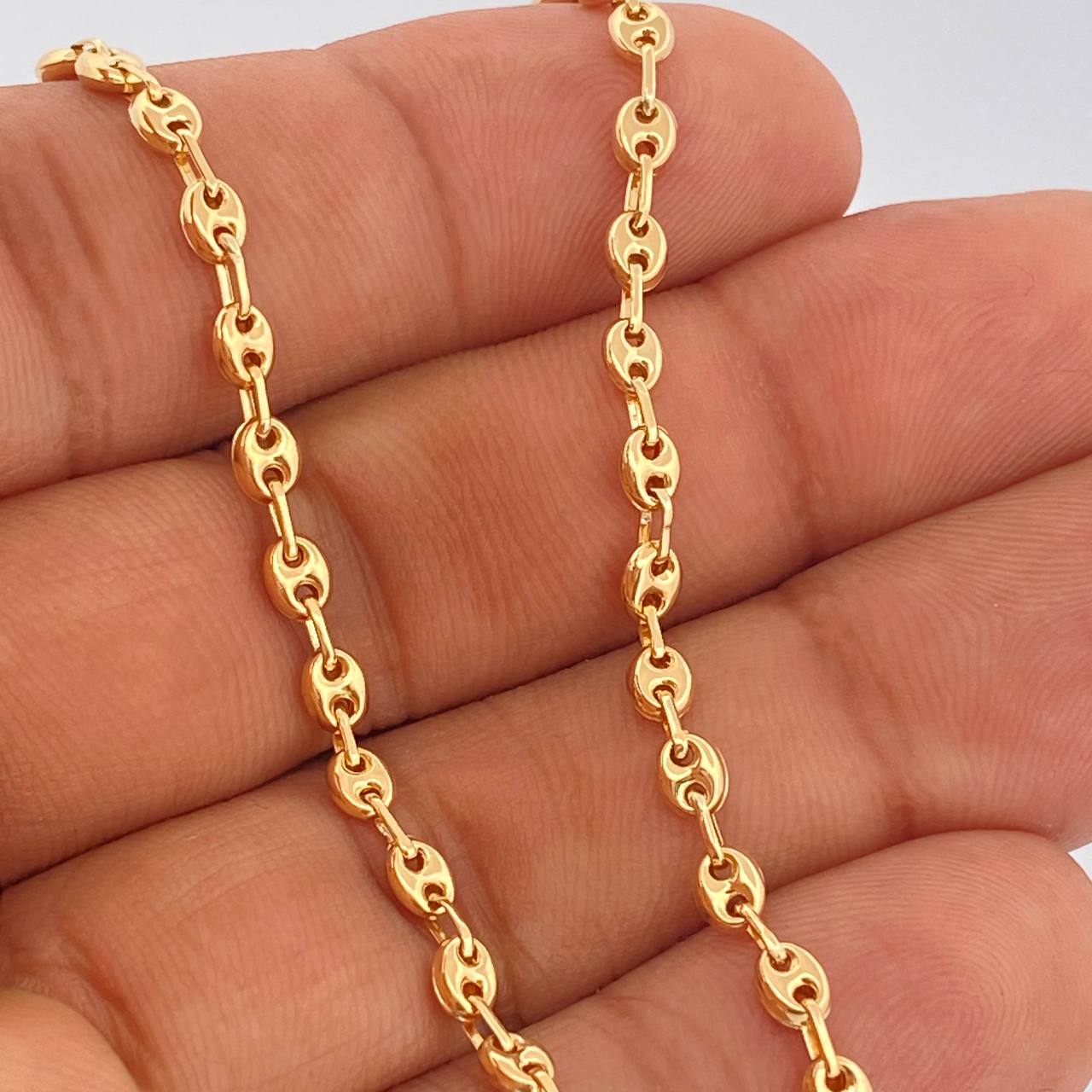 Cadena GC 6.15gr / 24 in / Oro Amarillo 18K &
