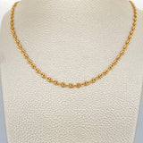 Cadena GC 6.15gr / 24 in / Oro Amarillo 18K &
