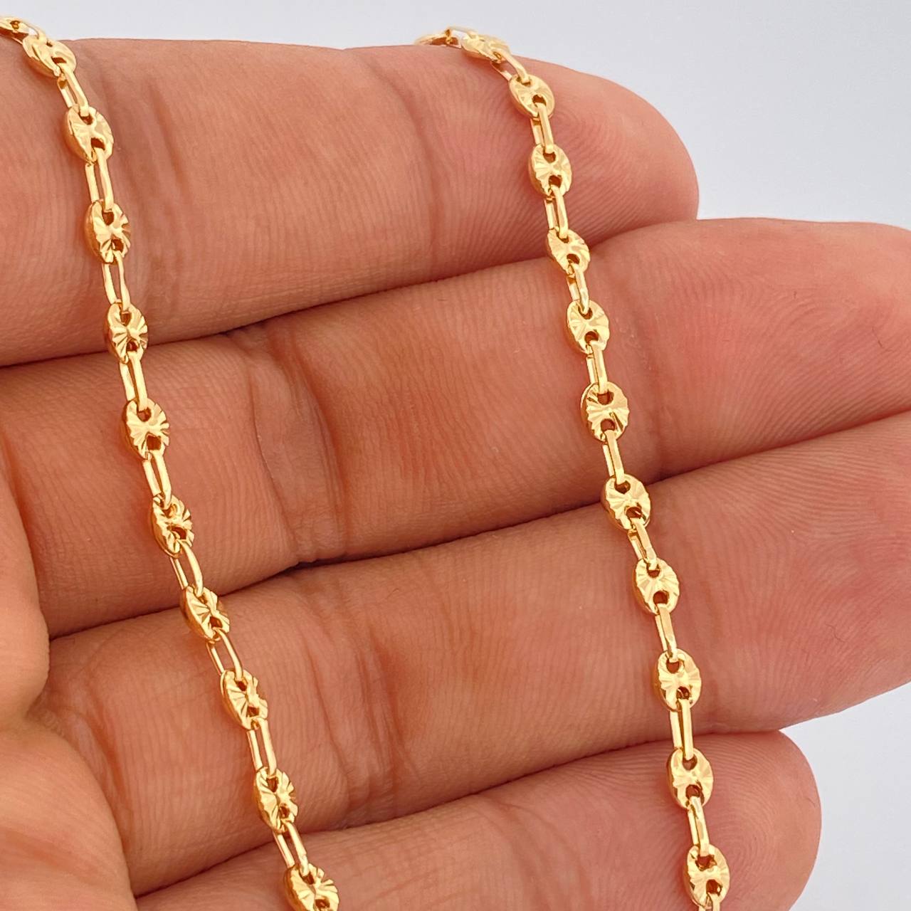 Cadena GC 7.25gr / 24 in / Oro Amarillo 18K &