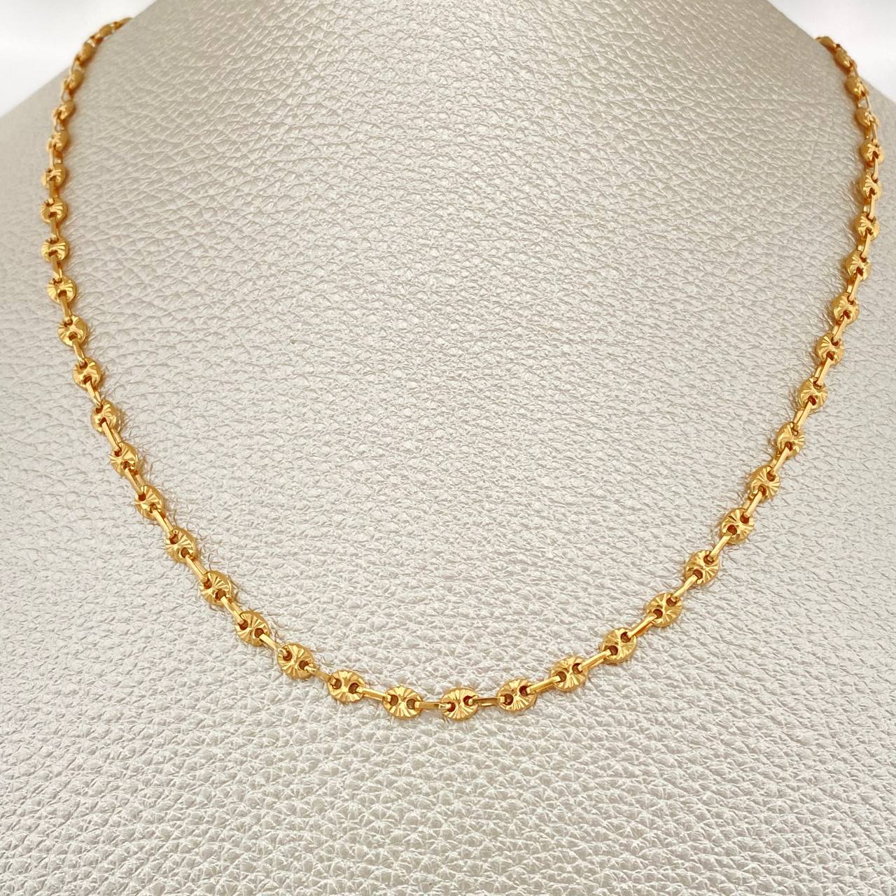 Cadena GC 7.25gr / 24 in / Oro Amarillo 18K &