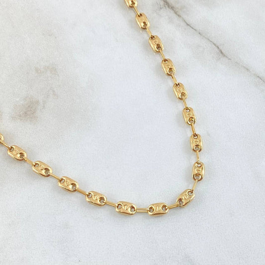GC Chain Rustic Screw 9.55gr / 25.6in / 18K Gold