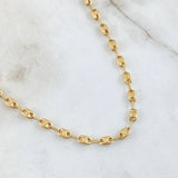 GC Chain Rustic Screw 9.55gr / 25.6in / 18K Gold