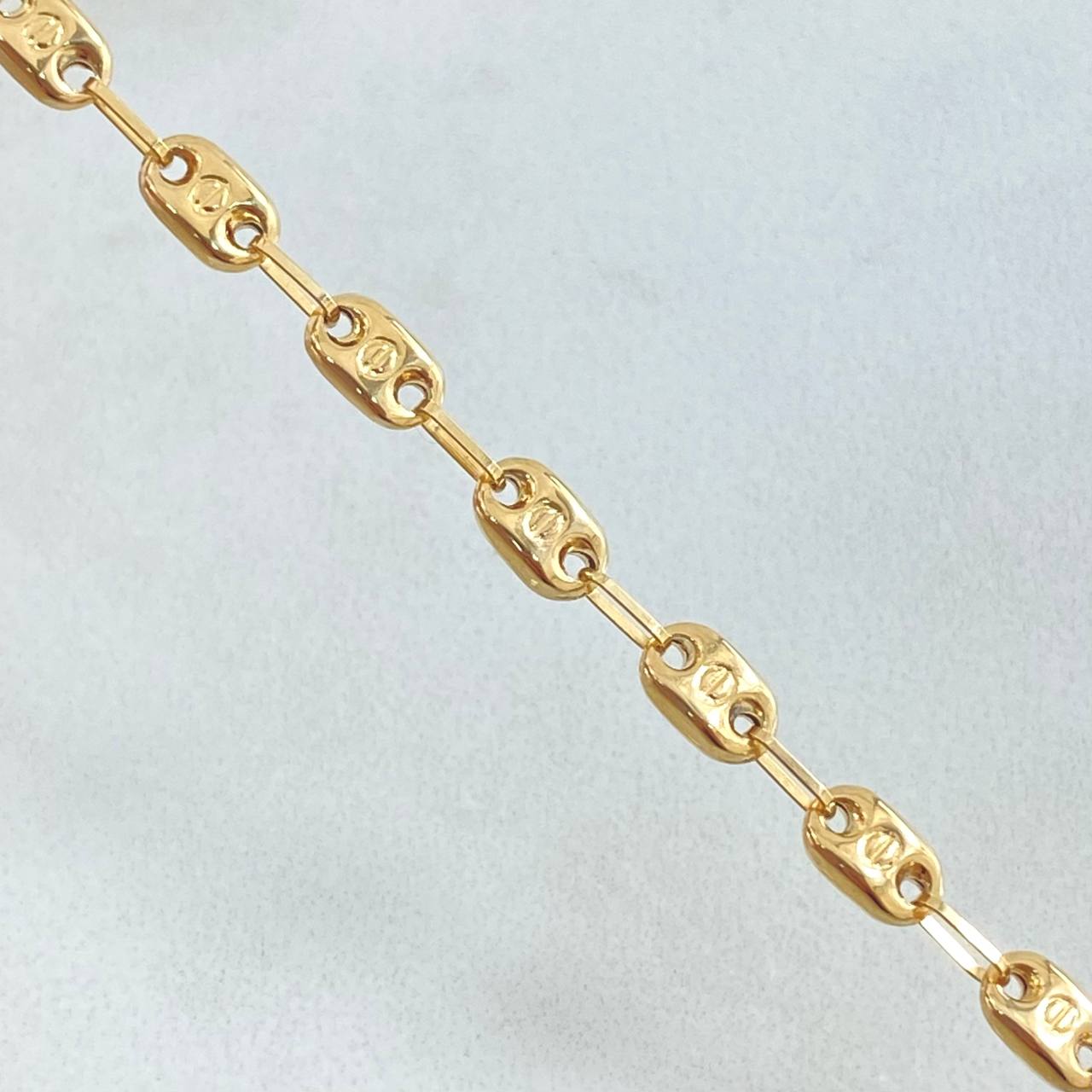 GC Chain Rustic Screw 9.55gr / 25.6in / 18K Gold