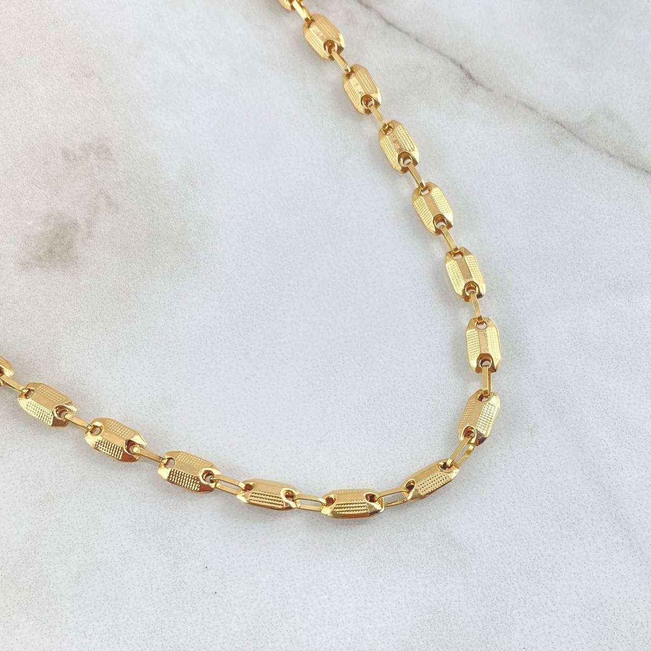 Rustic Dotted Chain 12.2gr / 65cm / 18K Gold