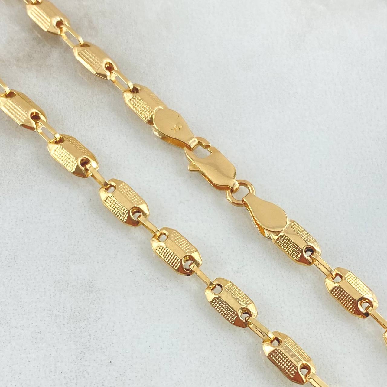 Rustic Dotted Chain 12.2gr / 65cm / 18K Gold