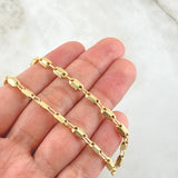 Rustic Dotted Chain 12.2gr / 65cm / 18K Gold