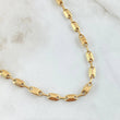 Rustic Intercalated Chain 11.9gr / 65cm / 18K Gold
