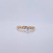 Anillo Solitario 1.2gr / T4 3/4 / Circon Blanco Oro Amarillo 18K &