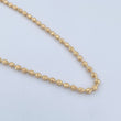 Military Chain 19gr / 61.3cm / 3mm 18K Yellow Gold $