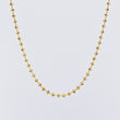 Cadena Militar Media Luna 10.35gr / 23 1/2 in / 3mm Oro Amarillo Nac.Esp. 18K ©
