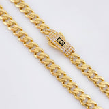 Cuban Links Bracelet Monaco 7.6gr / 7 3/4 in / 5.2mm Yellow Gold +4 18K *