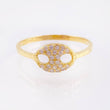 Anillo GC Tupido 1.45gr / T7 / Oro Amarillo 18K