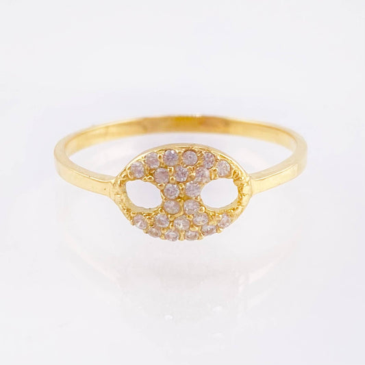 Dense GC Ring 1.45gr / T7 / 18K Yellow Gold