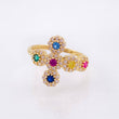 Dense Cross Ring 2.65gr / T6 1/2 / Yellow Gold 18K ©