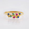 Anillo Espiga De Trigo 2gr / T8 / Oro Amarillo 18K