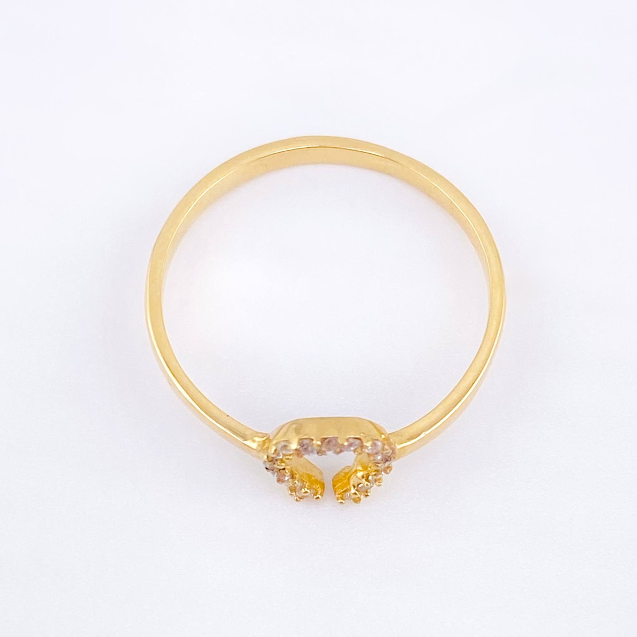 Omega Horseshoe Ring 1.5 g / T6 18K Yellow Gold