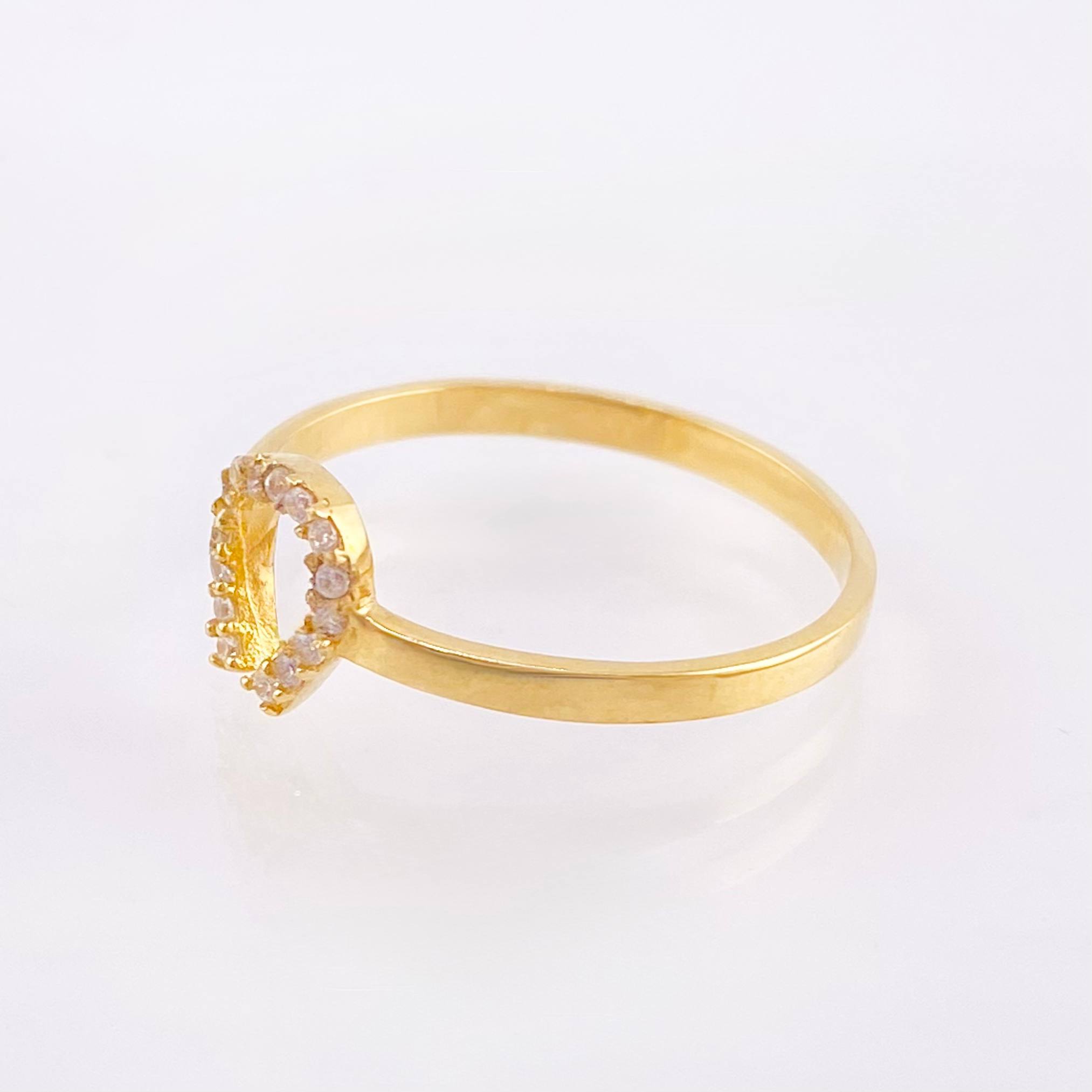 Omega Horseshoe Ring 1.5 g / T6 18K Yellow Gold