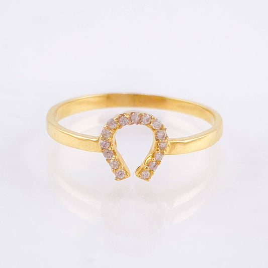 Anillo Herradura Omega 1.5 g / T6 Oro Amarillo 18K