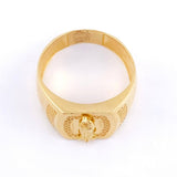 Anillo Sello Virgen Guadalupe 2.85gr / T6 1/2 / Oro Amarillo 18K