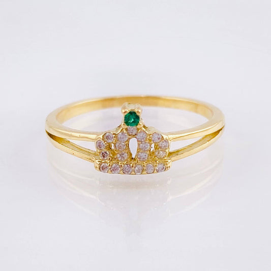Crown Ring 1.95gr / T6 1/4 / Yellow Gold 18K ©
