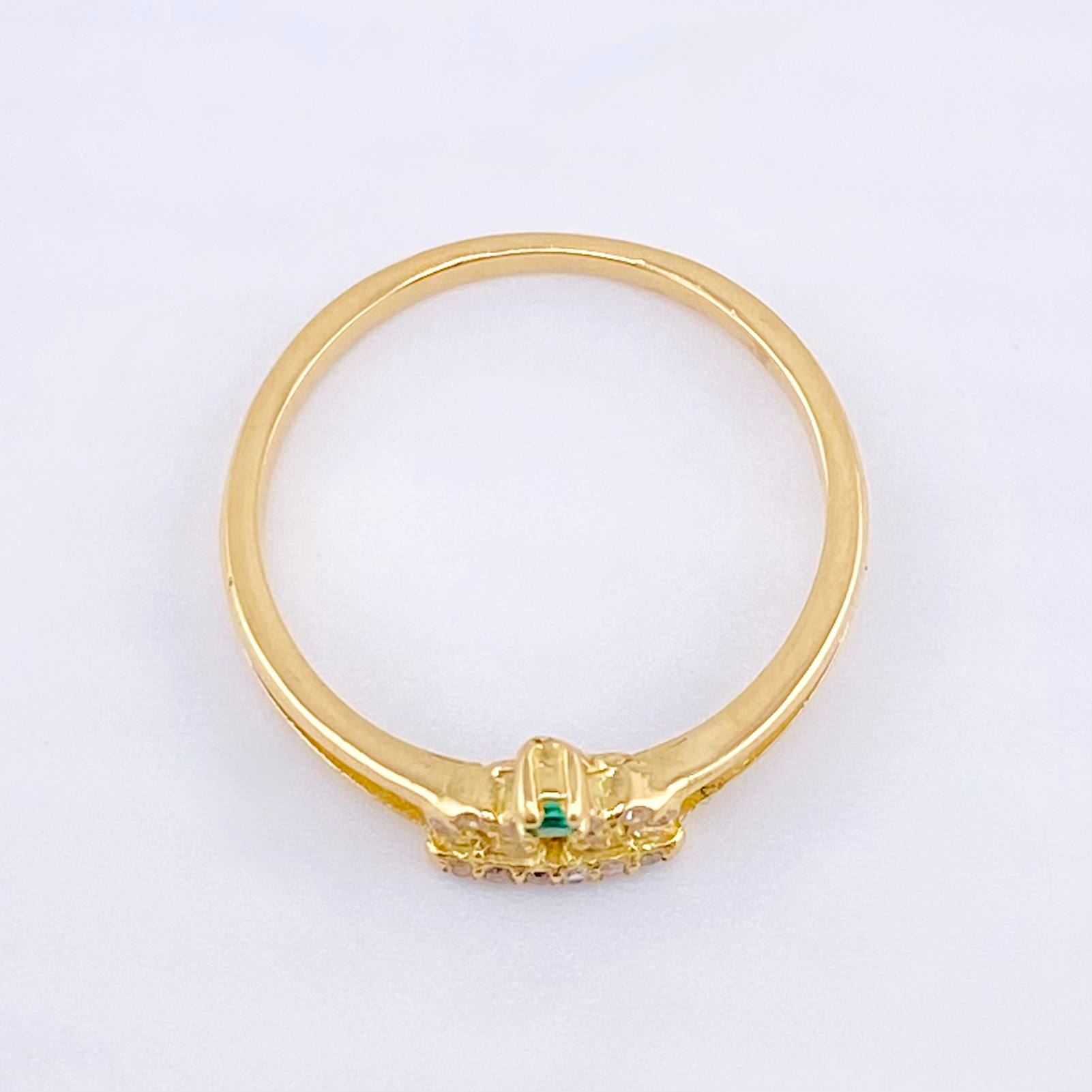 Anillo Corona 1.95gr / T6 1/4 / Oro Amarillo 18K ©