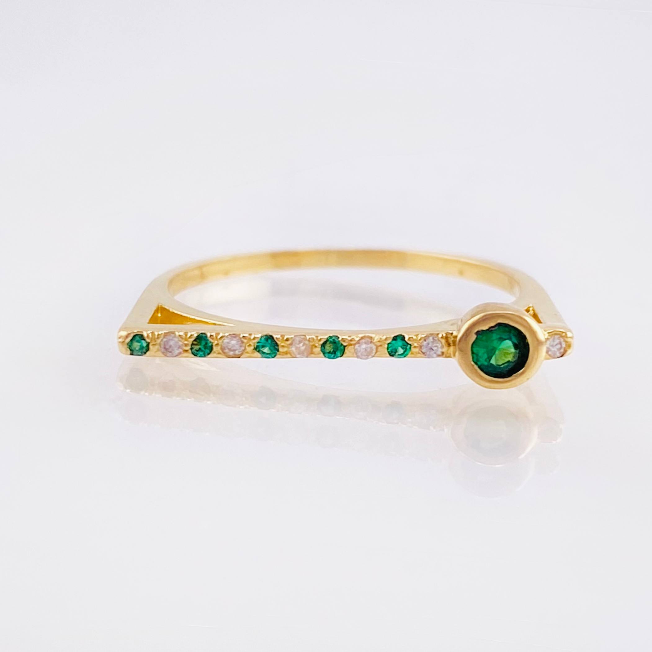 Scepter Plateau Ring 1.55gr / T6 1/4 / Yellow Gold 18K ©