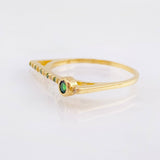 Scepter Plateau Ring 1.55gr / T6 1/4 / Yellow Gold 18K ©