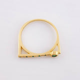 Scepter Plateau Ring 1.55gr / T6 1/4 / Yellow Gold 18K ©