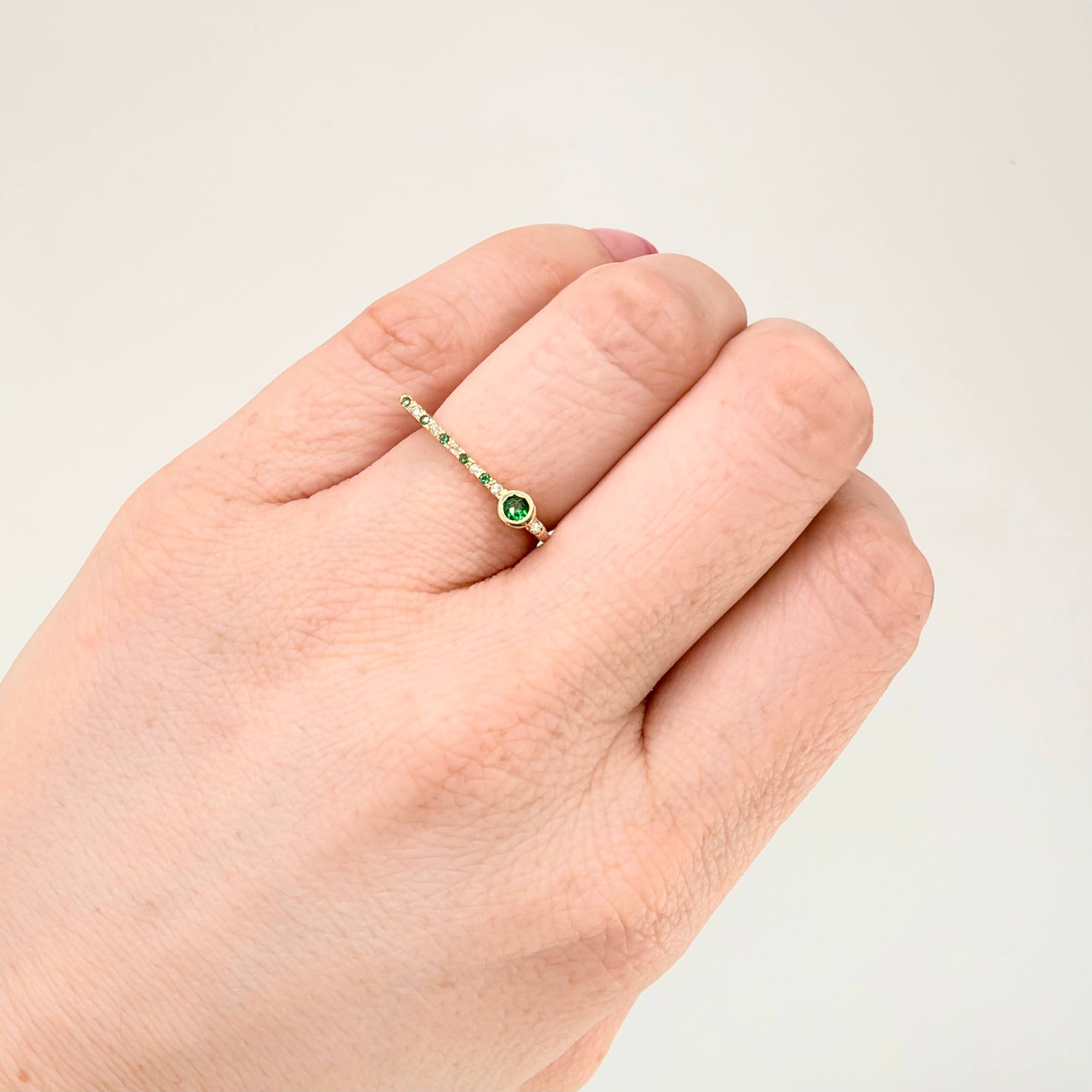 Scepter Plateau Ring 1.55gr / T6 1/4 / Yellow Gold 18K ©