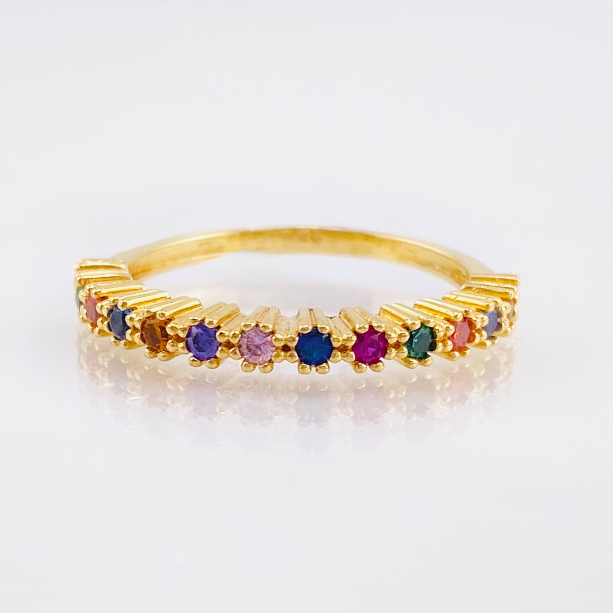 Anillo Churumbela Sobresalto 2.7gr / T7 1/4 / Oro Amarillo 18K ©