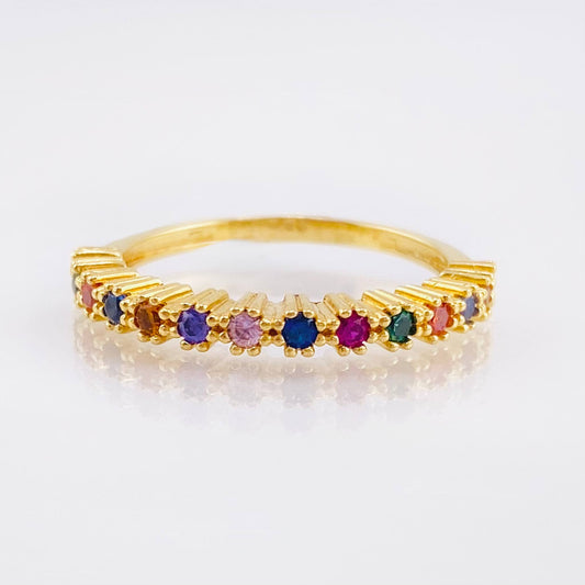 Churumbela Ring Surprise 2.7gr / T7 1/4 / Yellow Gold 18K ©