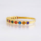 Anillo Churumbela Sobresalto 2.7gr / T7 1/4 / Oro Amarillo 18K ©