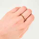 Anillo Churumbela Sobresalto 2.7gr / T7 1/4 / Oro Amarillo 18K ©