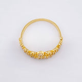 Quinceañera Crown Ring 2.55gr / T6 1/2 / 18K Yellow Gold