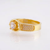 Anillo Ojo De Raj 5.45gr / T7 / Oro Amarillo 18K *