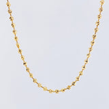 Cadena Militar 12.75 g / 18 1/4 in / 3 mm Oro Amarillo 18K