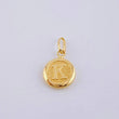 Dije Letra K 0.4 g / 3/4 in Oro Amarillo 18K
