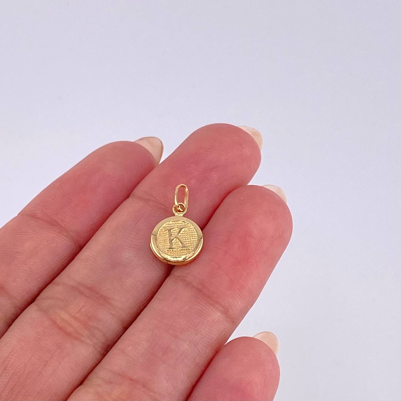 Pendant Letter K 0.4 g / 3/4 in 18K