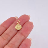 Dije Letra C 0.4 g / 3/4 in Oro Amarillo 18K
