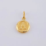 Pendant Letter A 0.45 g / 3/4 in Yellow Gold 18K