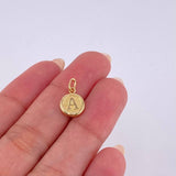 Pendant Letter A 0.45 g / 3/4 in Yellow Gold 18K
