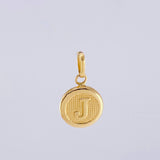Dije Letra J 0.45 g / 3/4 in 18K