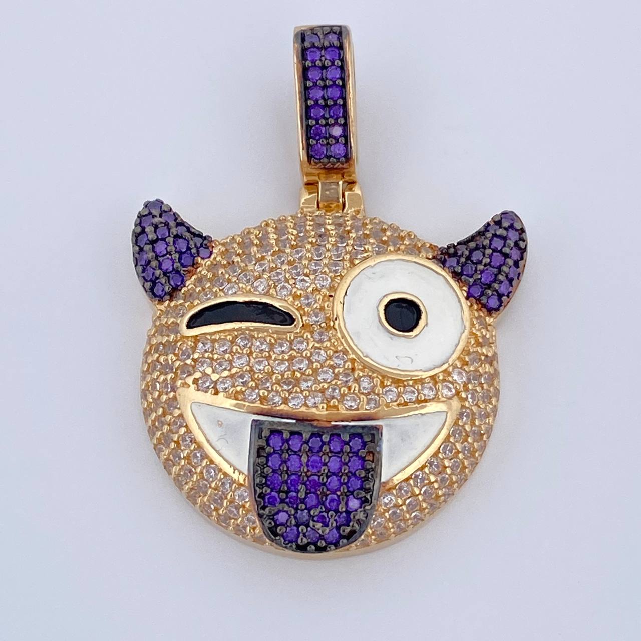 Pendant Emoji 8.45gr / 3.4cm / 18K Gold $