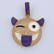 Pendant Emoji 8.45gr / 3.4cm / 18K Gold $